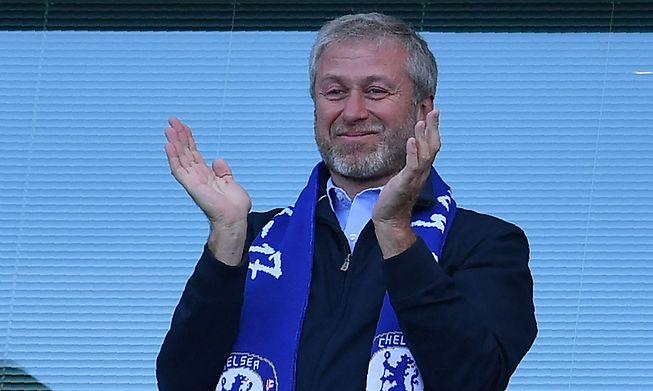 Chelsea's Russian owner Roman Abramovich 