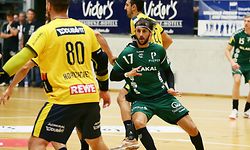 Handball First Four in Saarlouis DHB Pokal 2019 HG Saarlouis gegen Rhein Neckar Lowen in Saarlouis am 17.08.2019 Tommy WIRTZ (17 SGH)