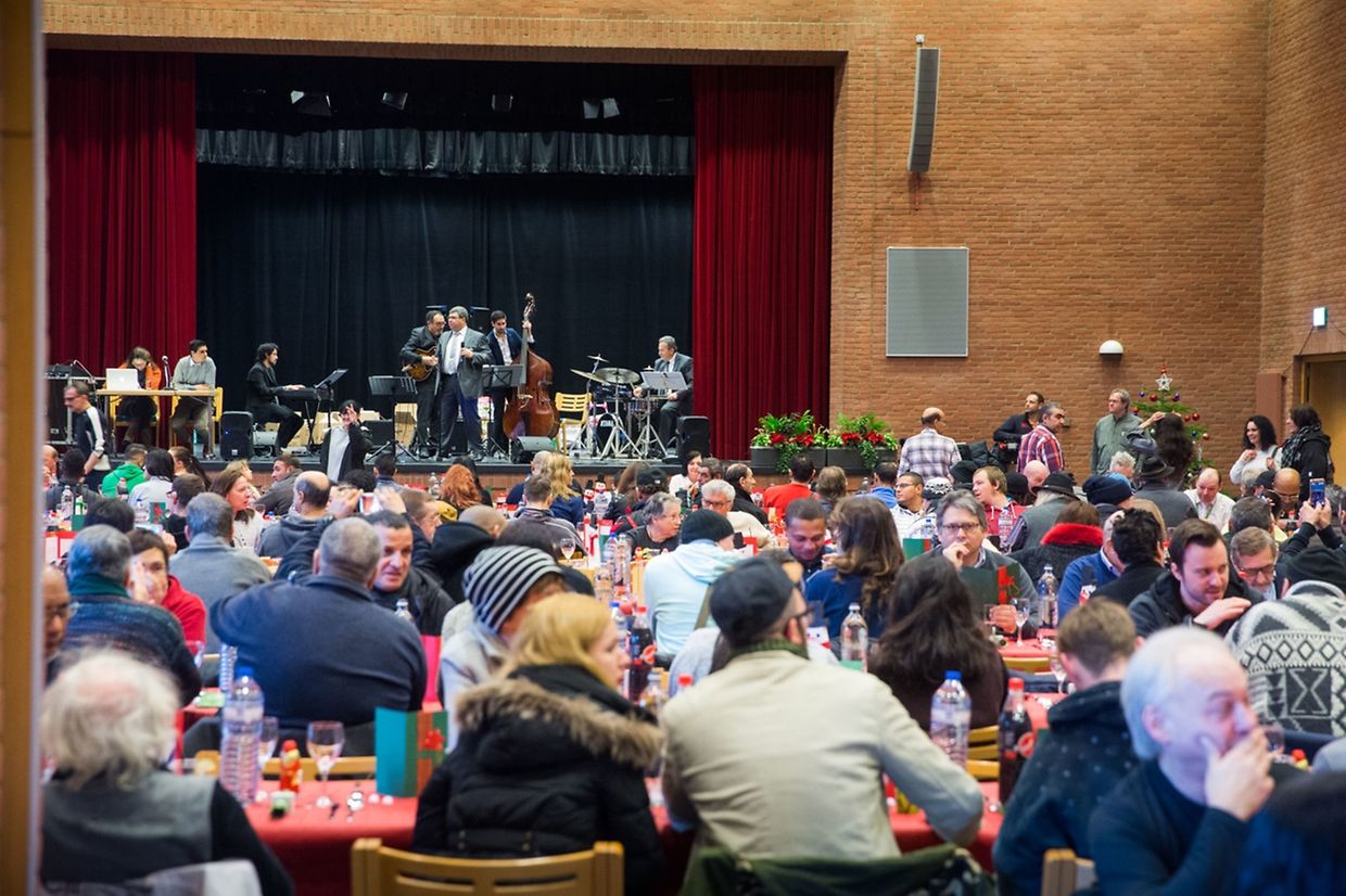 La 18e fête de Noël organisée par la Stëmm vun der Strooss s'est déroulée au centre culturel de Bonnevoie.