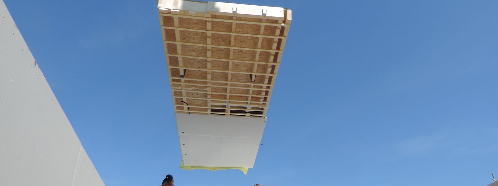 Bei dem Pilotprojekt in Wiltz testete Heliosmart seine selbstentwickelte „zirkuläre“ Bauweise. 