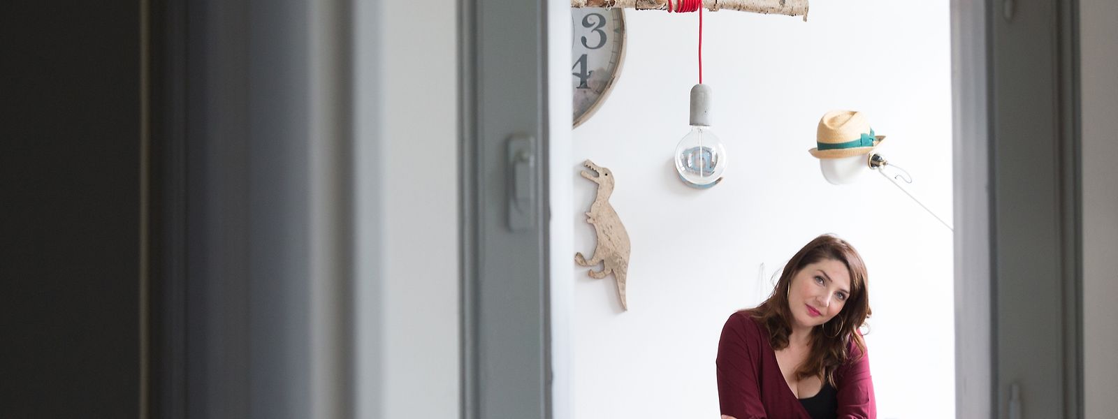 Lehrerin Valérie Bosseler gewährt uns einen Einblick in ihr kunstvoll dekoriertes Reich.