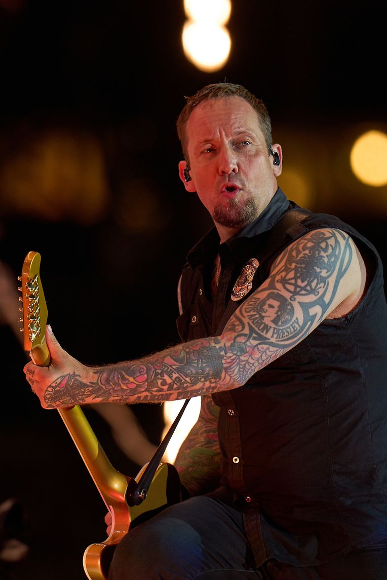Michael Poulsen, Frontmann der dänischen Metal-Band "Volbeat".
