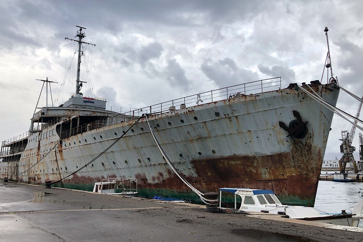 Historisches Schiff: Die „Galeb“ war die Jacht des ehemaligen Staatschefs von Ex-Jugoslawien, Josip Broz Tito. 