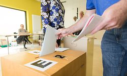 Lokales, Referendum Leudelingen, Centre Culturel an der Eech, Wahlen, Foto: Lex Kleren/Luxemburger Wort