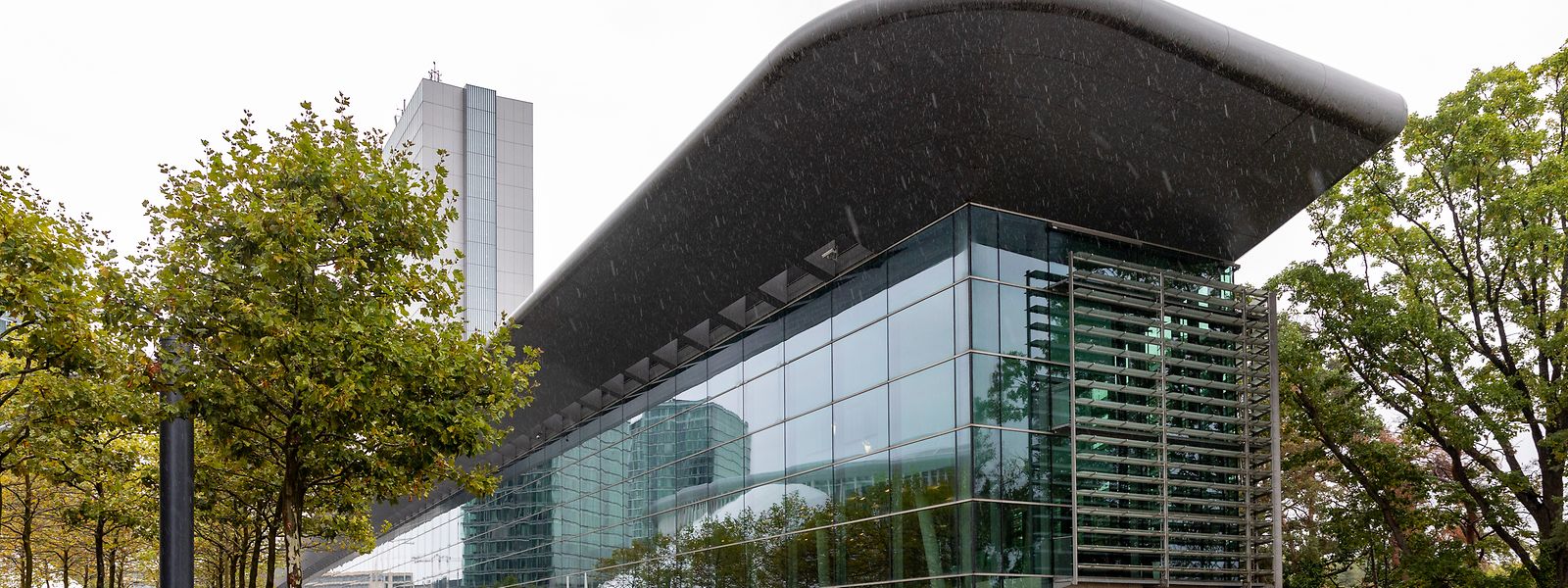 Das European Convention Center auf dem Kirchberg: Der Kongresstourismus ist letztes Jahr besonders stark eingebrochen.