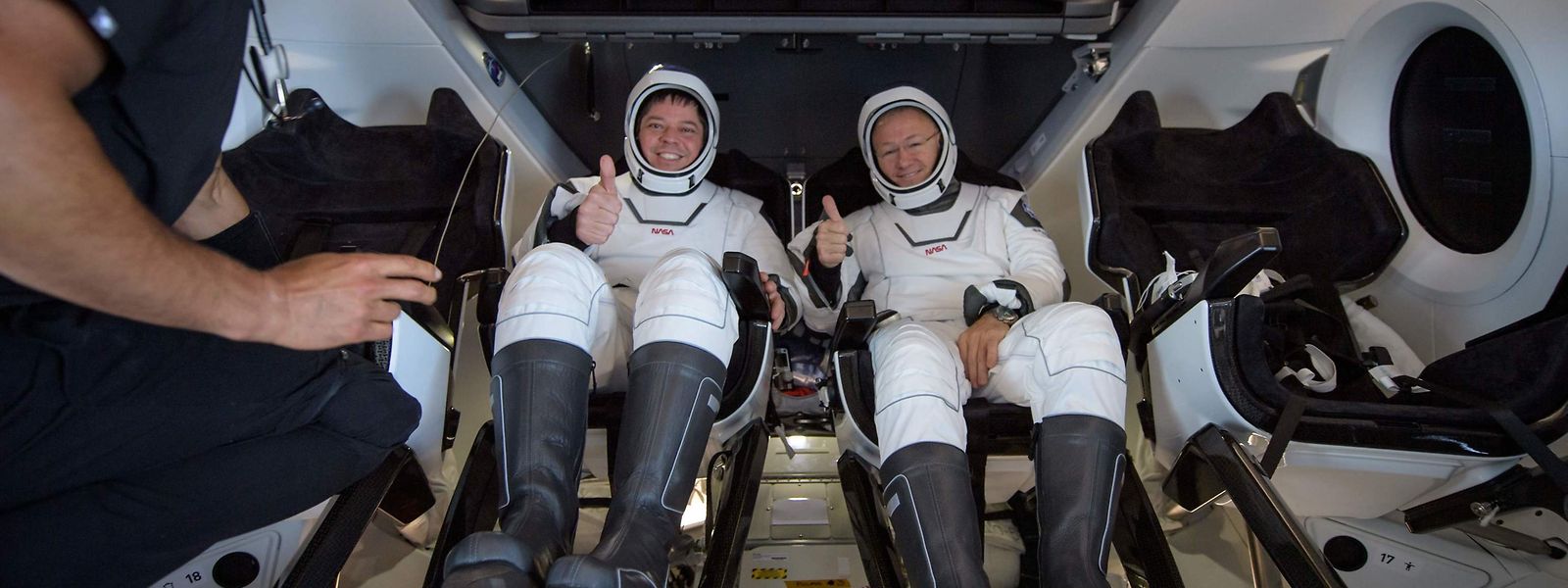 Le dernier coup d'éclat de SpaceX a consisté, fin juillet, à expédier deux astronautes de la NASA vers l'ISS.