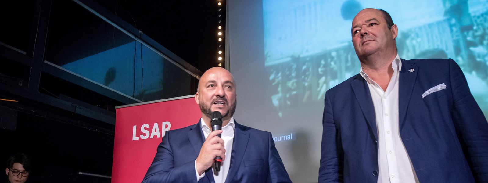 "Wir haben als Koalition ein Prozent Stimmen dazu gewonnen und noch immer eine Mehrheit", sagte Etienne Schneider am Wahlabend.