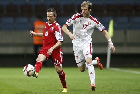 WM-Qualifikation im Fußball: Spiel gegen Weißrussland in Borisov