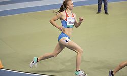 Vera Hoffmann (1500m) / Leichtathletik, CMCM Indoor Meeting 2021 / 13.02.2021 / Luxemburg / Foto: Christian Kemp