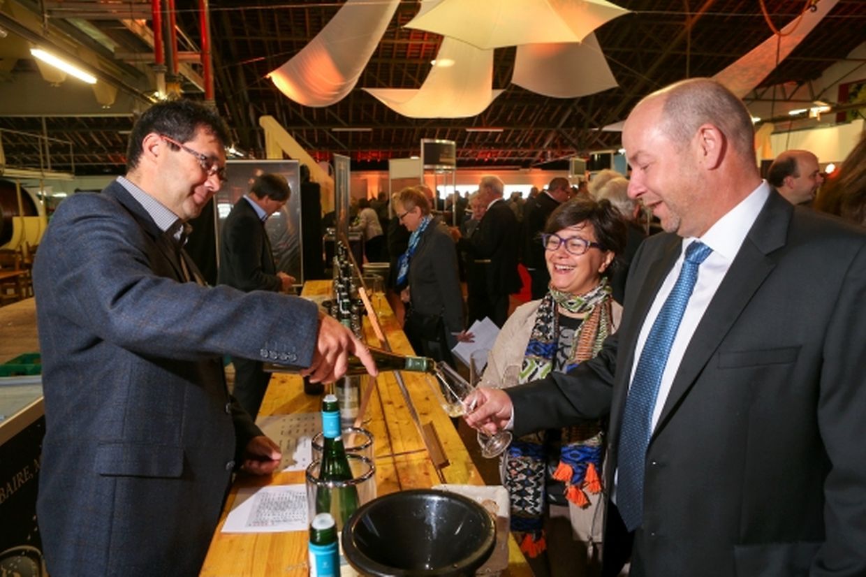 Proufdag in den "Caves du Sud" bei den Domaines Vinsmoselle in Remerschen. 