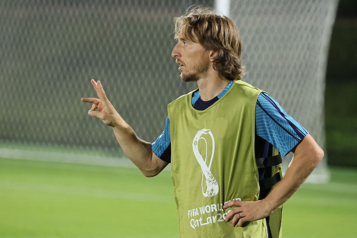 Luka Modric und die Kroaten wollen Brasilien überraschen.