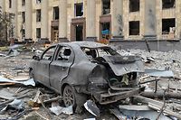 Kharkiv, no nordeste do país, já tinha sido alvo de bombardeamentos russos.