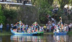Procissão dos barcos em Constância.