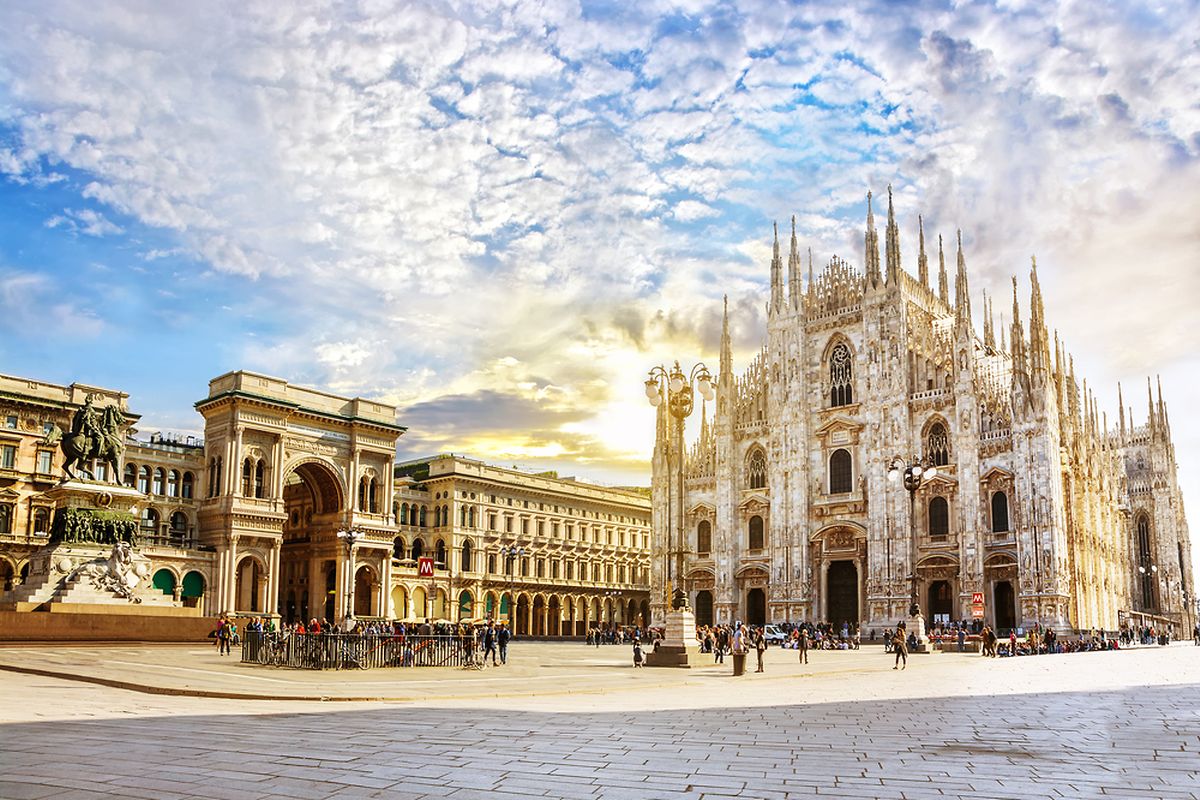 Intricately decorated, Milan's Duomo