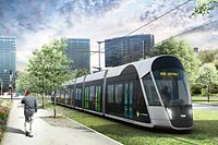 Die Fahrzeuge sind dezent silberfarben gehalten.