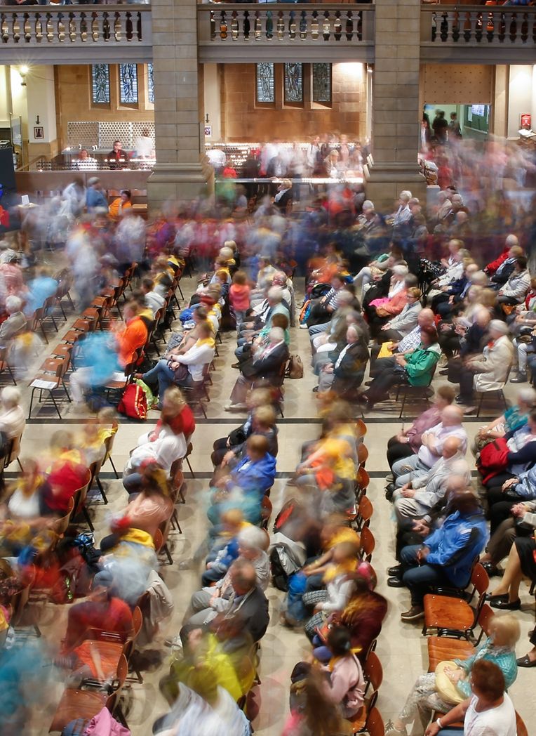 Oktave - Messe für die neuen Pfarreien: Wooltz Saints-Pierre-et-Paul & Öewersauer Saint-Pirmin, Luxembourg, le 18 Mai 2017. Photo: Chris Karaba