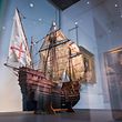 Visite de presse: Expo “Portugal, drawing the world“, Model of the ship Saint Gabriel, Foto Lex Kleren