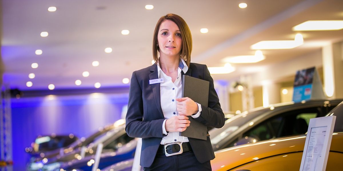 Carla Da Costa ist bereit für die Kunden und das Festival. 