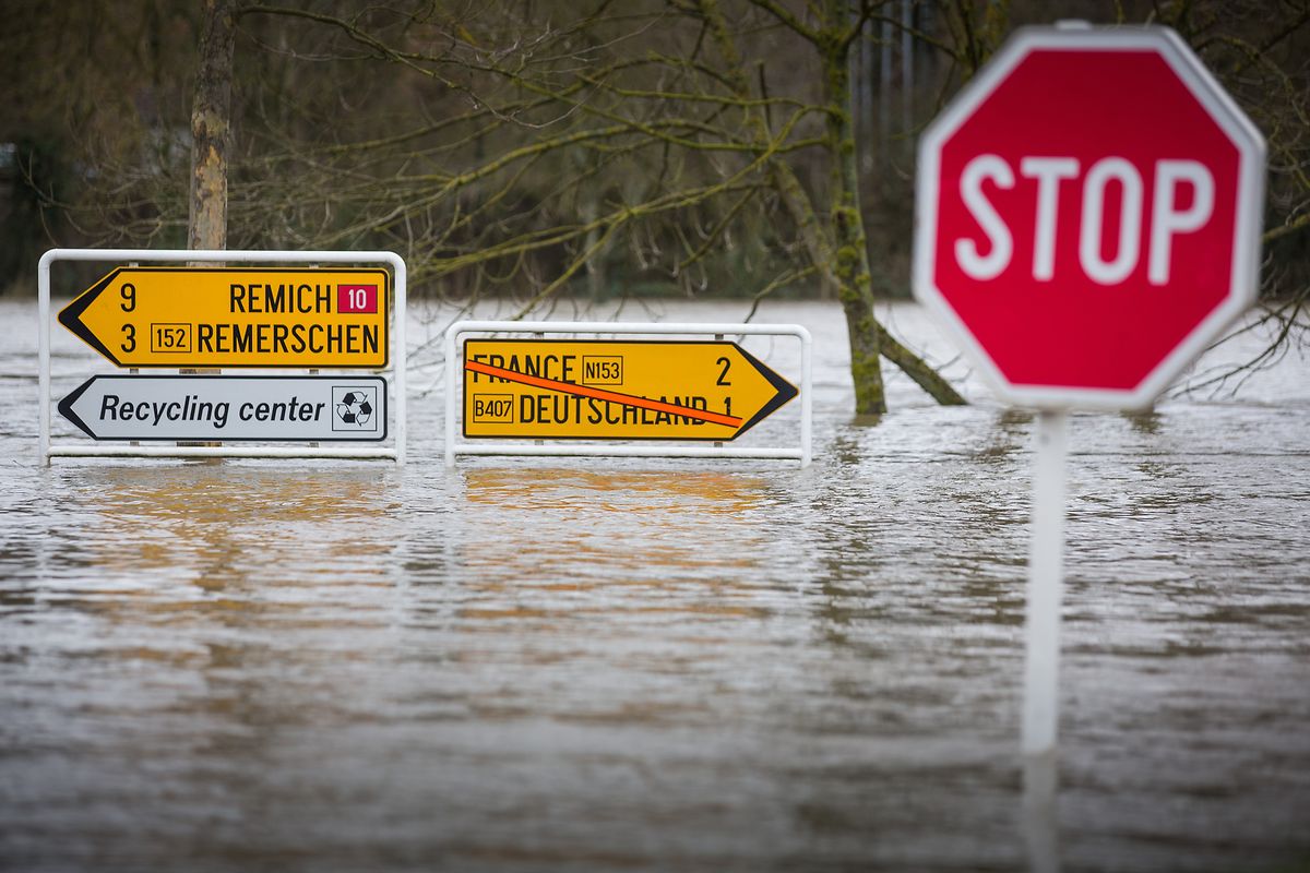 Schengen am Sonntag.