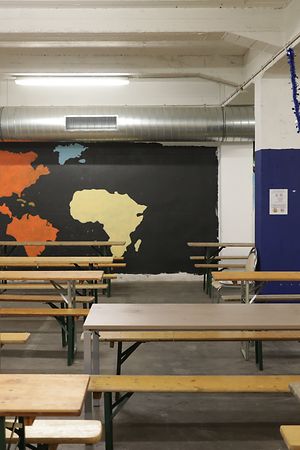 Lokales, Visite du Foyer de jour, 22 Dernier Sol à Bonnevoie, Foto: Chris Karaba/Luxembourg Wort