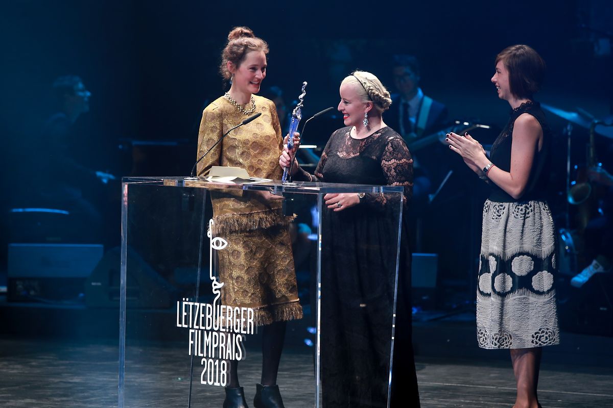 Den Preis für die beste darstellende Leistung bekam Vicky Krieps für ihre Rolle im Film "Gutland"