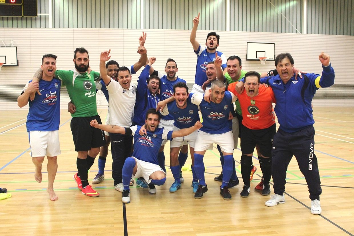 A festa merecida dos vencedores