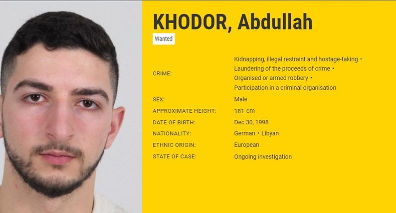 Este homem, de 24 anos, é um dos fugitivos mais procurados na Europa, entre outros crimes, pela participação no assalto no Luxemburgo.