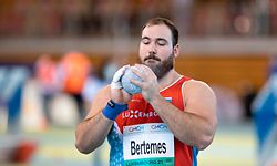 Bob Bertemes (Kugelstossen) / Leichtathletik, CMCM Indoor Meeting 2021 / 13.02.2021 / Luxemburg / Foto: Christian Kemp
