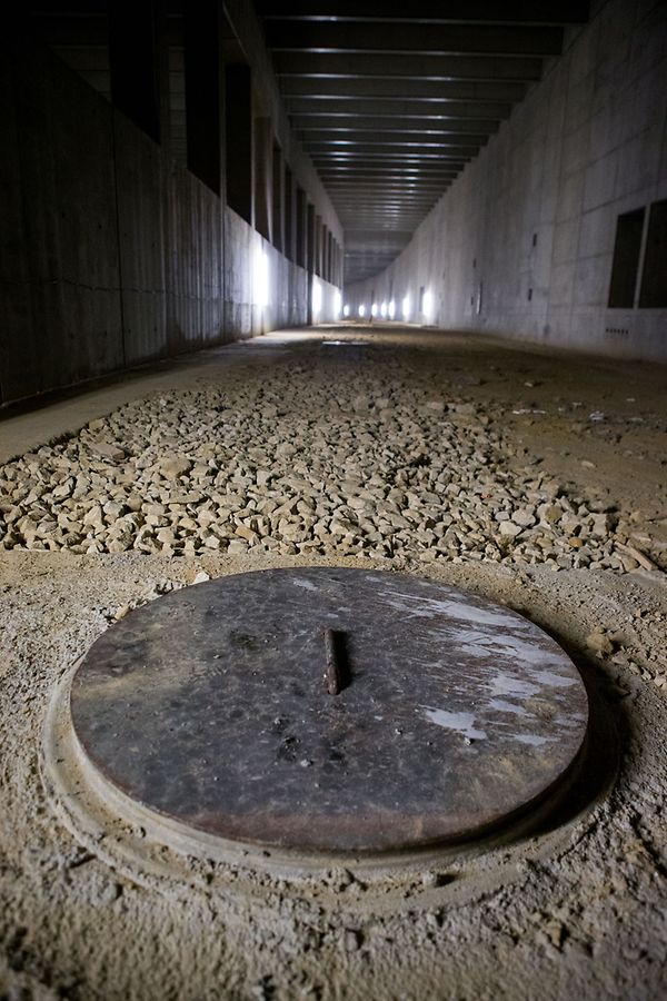 Ein Besuch im unterirdischen Bahnhof Findel.