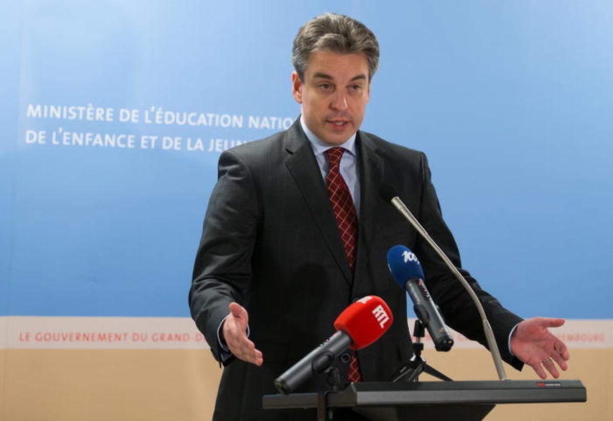 Education Minister Claude Meisch Photo: Chris Karaba