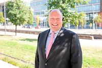 Rebranding BIL. Agence Ave JF Kennedy 24-24a. Micro trottoir, Marc Elvinger. Photo: Steve Eastwood