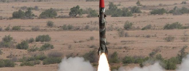 Raketentest in Pakistan: Indien und Pakistan sind nach Sipri-Angaben dabei, neue Trägersysteme für Atomsprengköpfe zu entwickeln.