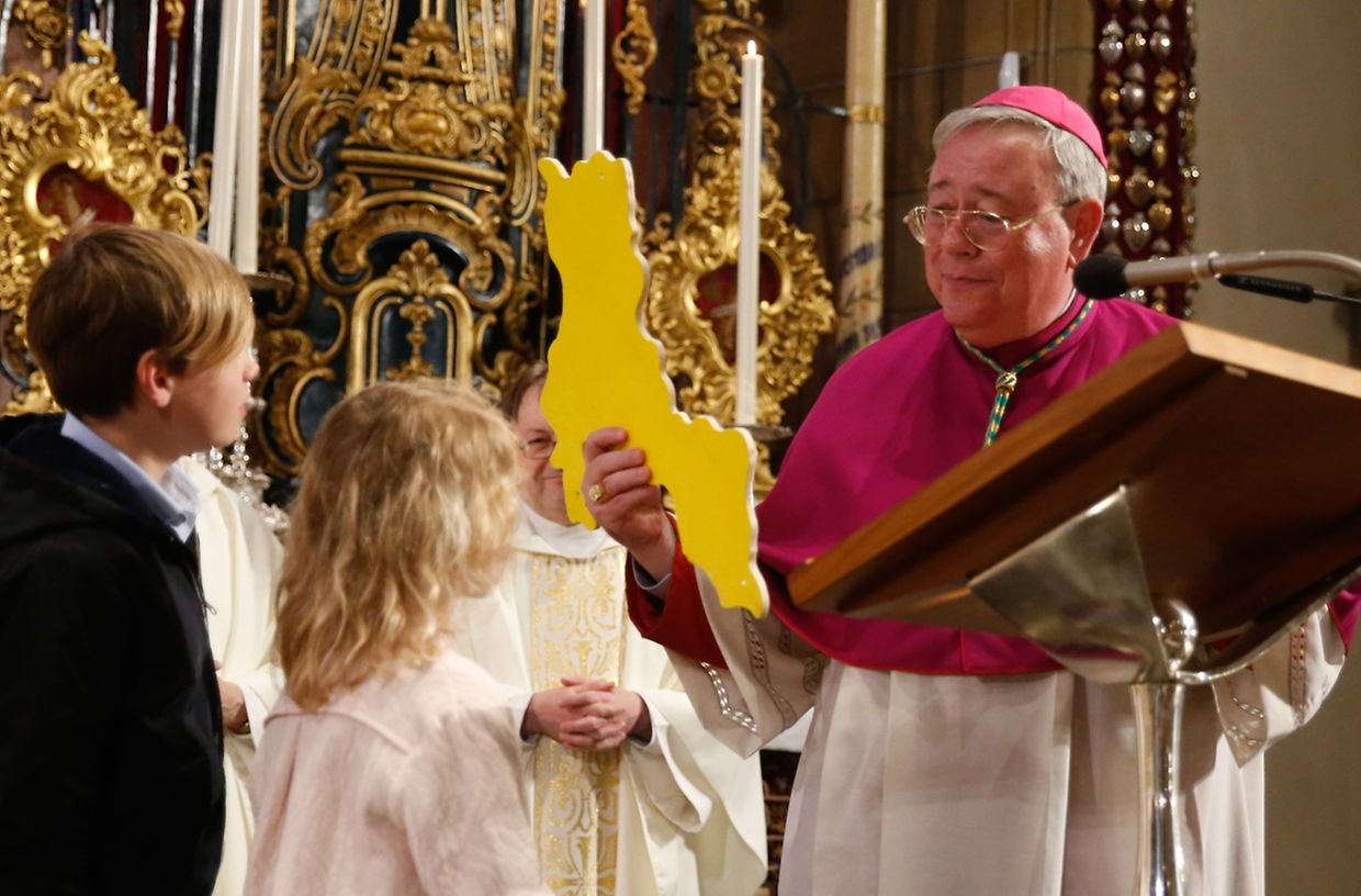 Messe für die neue Pfarrei "Regioun Iechternach Saint-Willibrord"