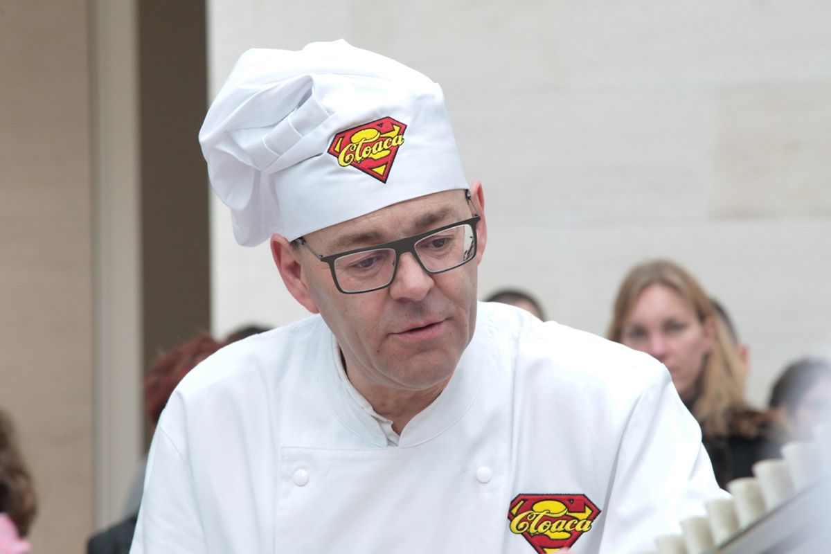 "Cloaca reloaded" des belgischen Künstlers Wim Delvoye.