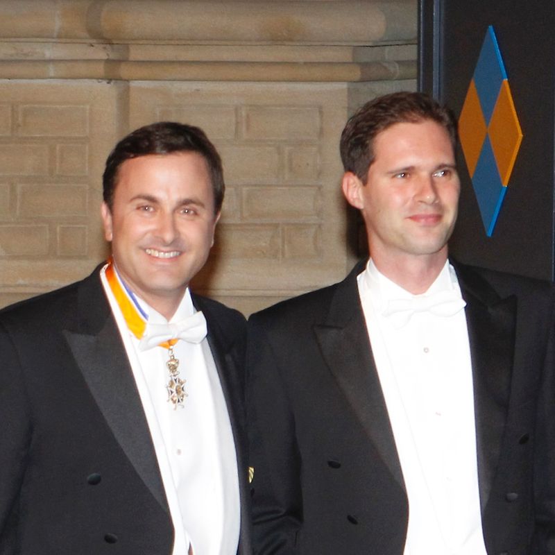 Xavier Bettel Auf Dem Standesamt 