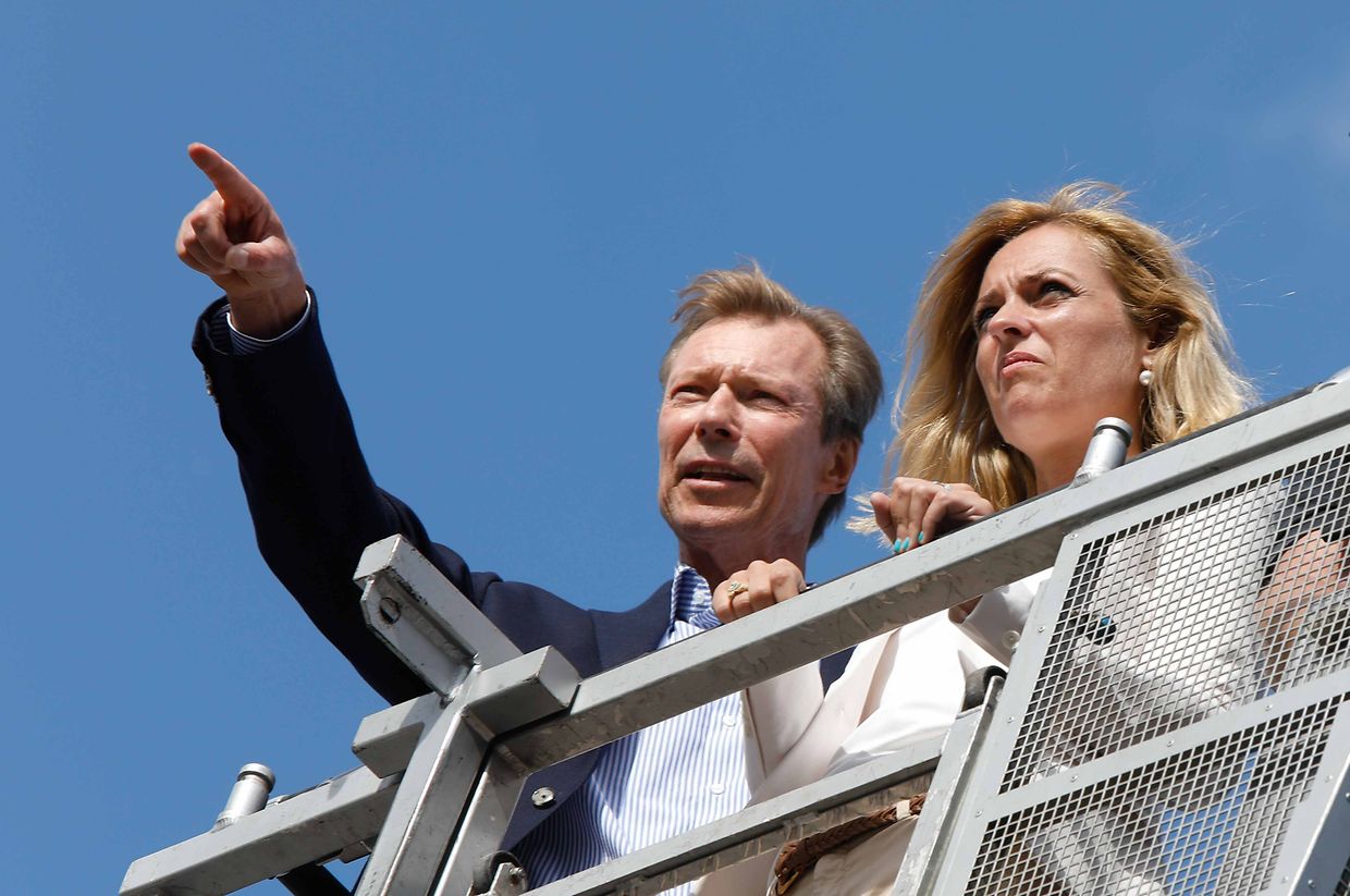 Lokales, online, Pétange, visite Xavier Bettel, Taina Bofferding, Grand-Duc Henri ,Tornado, Sturm, der Tag danach, Aufräumarbeiten,   Foto: Anouk Antony/Luxemburger Wort