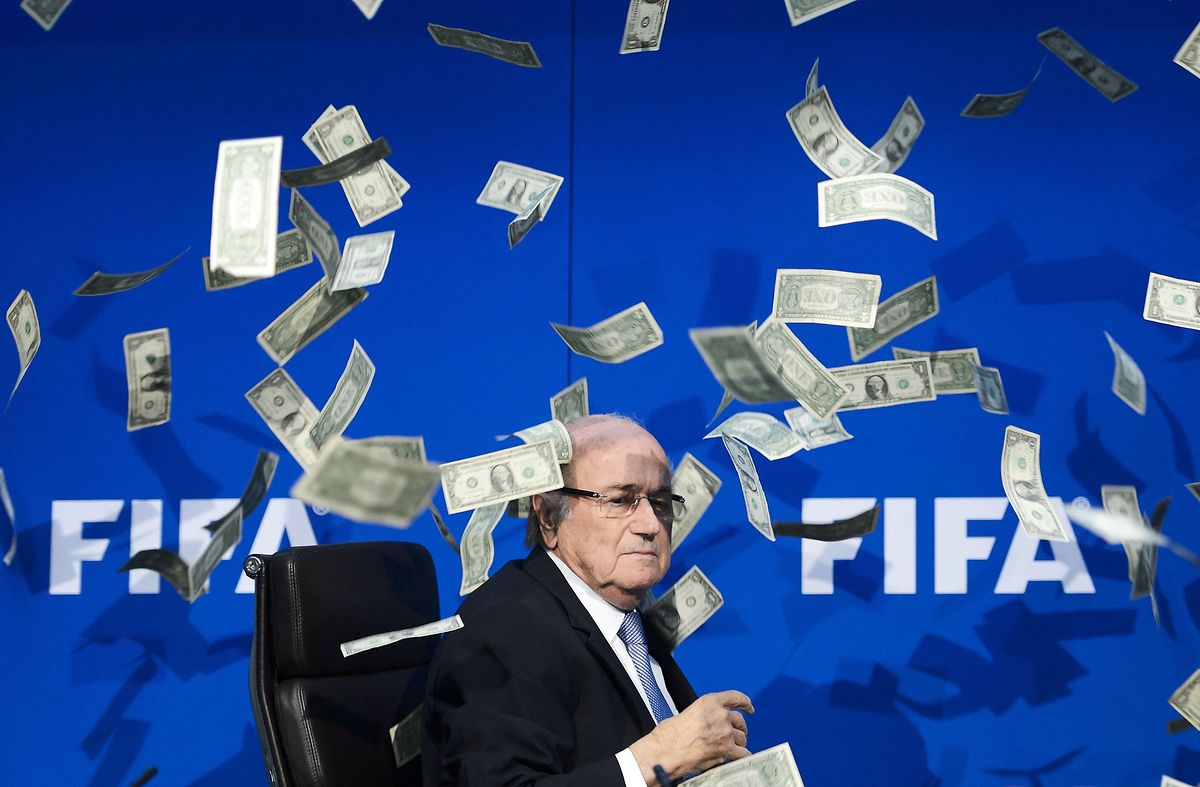 Joseph Blatter steht im Rahmen der WM-Vergaben auch unter Korruptionsverdacht.