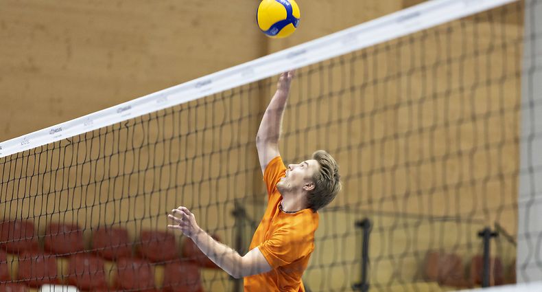 Philippe Glesener / Volleyball / 28.09.2022 / Lorentzweiler / Foto: Christian Kemp