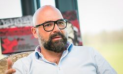 Romain Poulles dans ses locaux durables du Windhof.