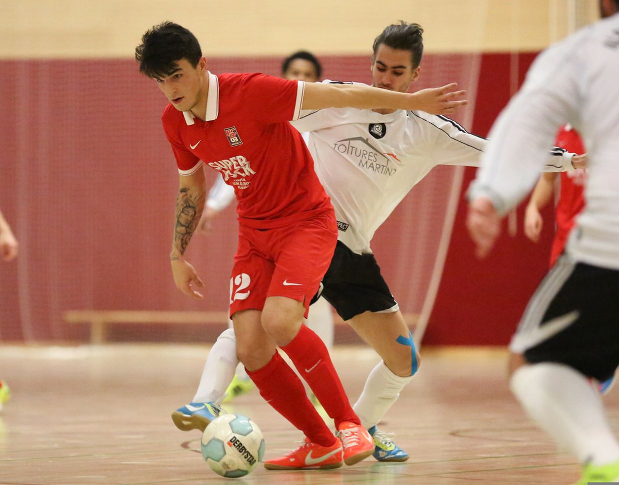 FC Differdange 03 - FC Munsbach (Dane Ribeiro et Johny Portela).