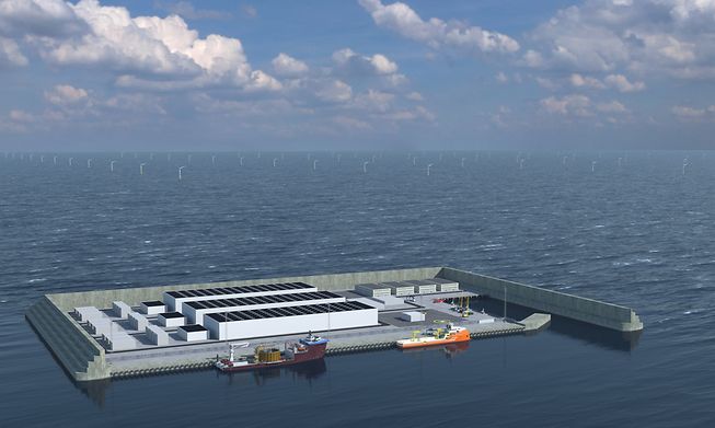 The energy island is set to become operational by 2030