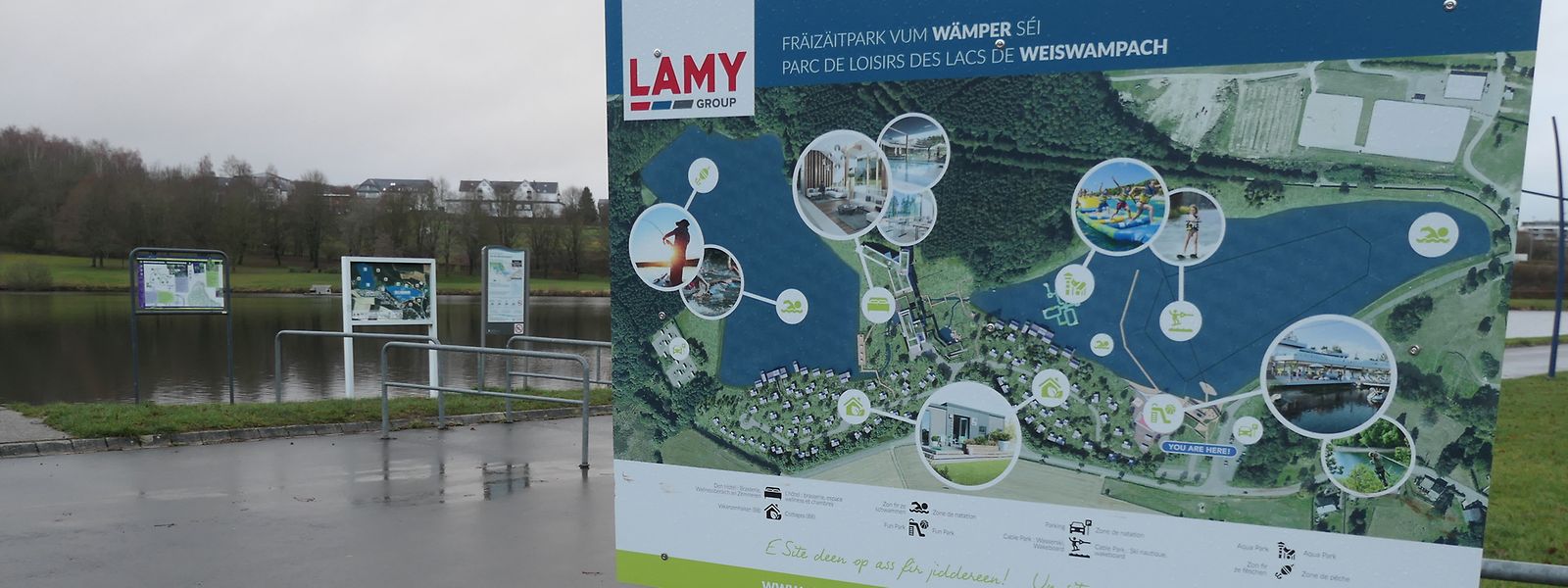 An den Plänen für ein modernes Freizeitresort samt Hotel, Ferienchalets und Activity-Park am See in Weiswampach scheiden sich vor Ort bereits seit Monaten die Geister.
