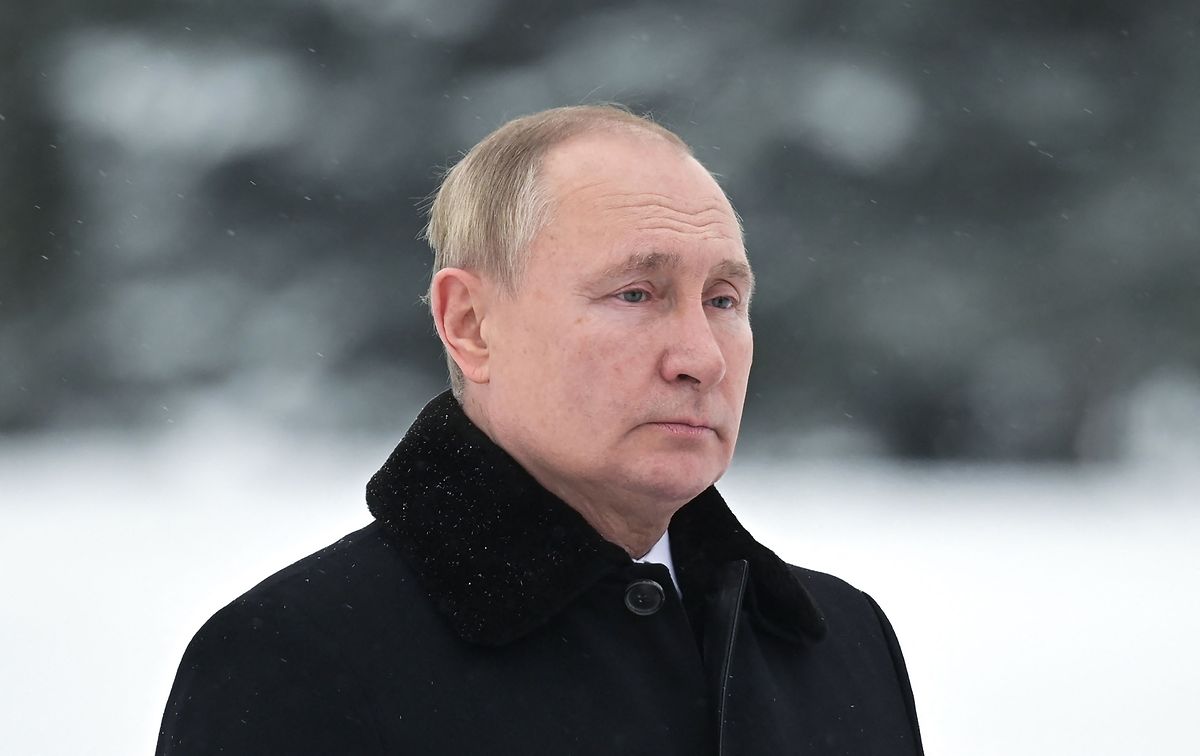 Putin steht als "starker Mann" in der Öffentlichkeit.