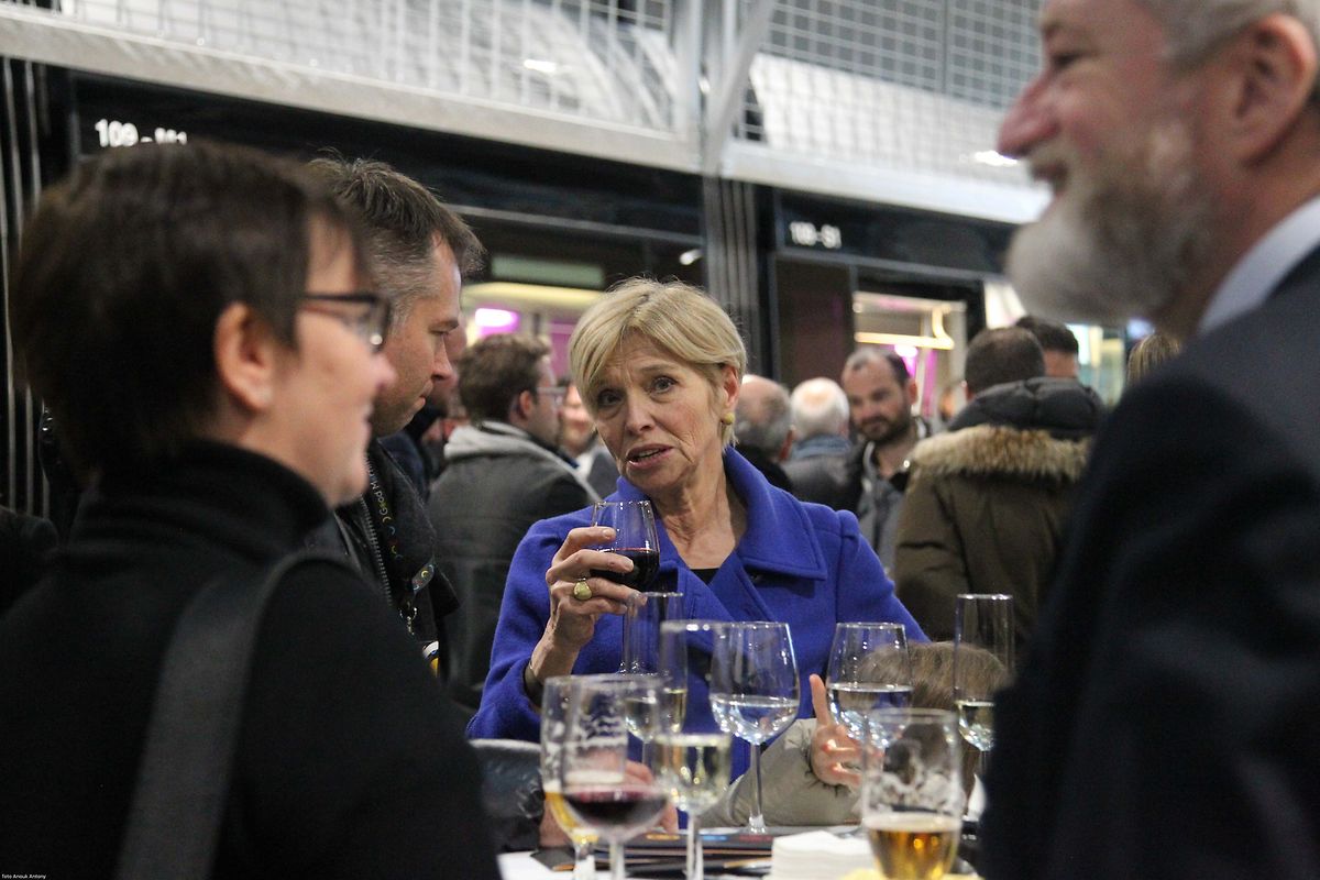 10.12.2017 Luxembourg, Kirchberg, Einweihung Tram, Tramsschienen, Mobilitéit , CFL, photo Anouk Antony