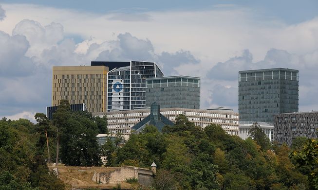 Kirchberg, Luxembourg's financial district 