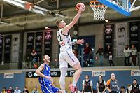 Joe Kalmes (12 Differdange)basketball - Total League - Dudelange - Hesperange  - 14/11/2021 - Salle Hartmann - Dudelange foto : Vincent Lescaut