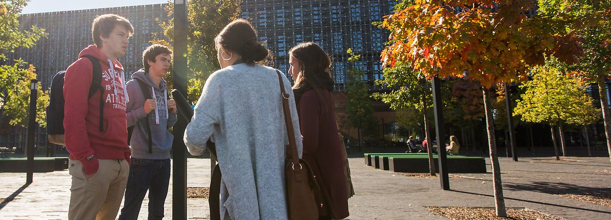 Uni Belval, Université, Universität, Studenten, Etudiants, Uni.lu, Foto Lex Kleren