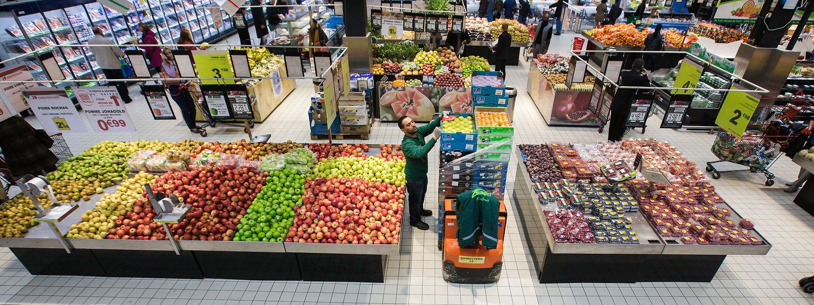 Bei Lebensmitteln müssen Luxemburger im EU-Vergleich am tiefsten in die Tasche greifen