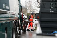 Lokales, Bettembourg, Lamesch, Müllmänner arbeiten teilweise gefährlich, kein Respekt, Überholmanöver und verletzte , Sicherheit am Arbeitsplatz Foto: Luxemburger Wort/Anouk Antony