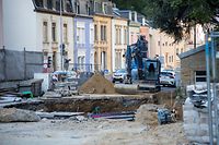WO fr , Chantiers Ville de Luxembourg , Neudorf  , Foto: Guy Jallay/Luxemburger Wort